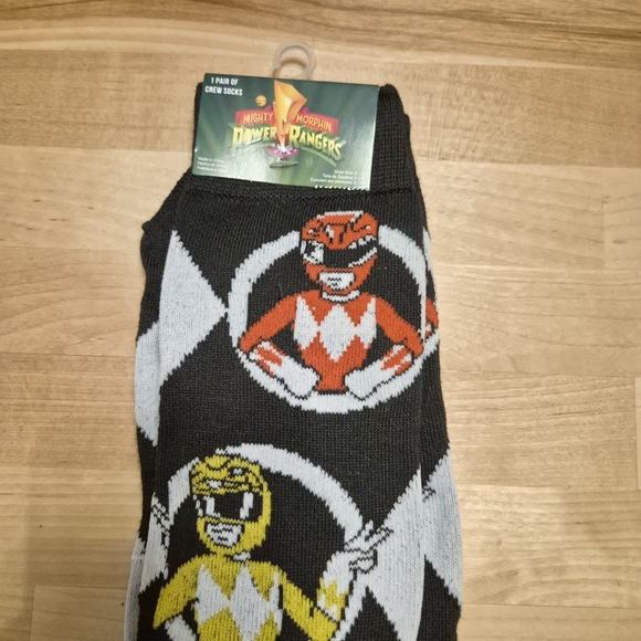 Power Ranger Crew Socks - Picture 1 of 3